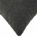 vidaXL Poťah na podložku 2 pcs HEERLEN Tmavosivá 50 x 50 cm Bouclé