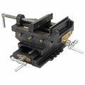 vidaXL Ručne ovládaný posuvný zverák na vŕtanie 150 mm