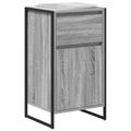 vidaXL Servírovacia skriňa Sivý Sonoma 43 x 36 x 75,5 cm