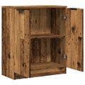 vidaXL Komoda staré drevo 60x30x70 cm kompozitné drevo