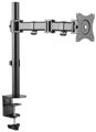 Neomounts Select NM-D135BLACK/Držák displeje/na stůl/10-27"/svorka+průchodka/VESA 100X100/nosn. 8kg/černý Držák, VESA, stolní, pro plochý monitor, úhloprícka 10"-27", náklon 90°, otácení 180°, rotace 360°, nosnost 8kg, cerný