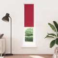 vidaXL Zatemňovacia roleta červená 40x210 cm šírka látky 35,7 cm polyester