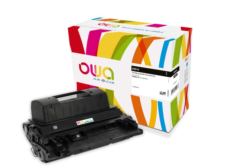 OWA Armor toner kompatibilný s CANON CRG-039H B, kapacita 25.000s, čierna/black