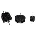 Sada kartáčov na vrtačku na čistenie auta CAR DETAILING DRILL BRUSH 3 HARD, 3ks SIXTOL
