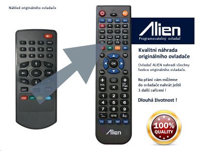 Diaľkový ovládač ALIEN PROFINDER HEVC Combo