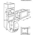 AEG Vstavaná mikrovlnná rúra MSB2057D-B