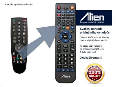 Diaľkový ovládač ALIEN SENCOR SLT2211T