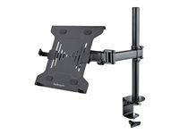Desk Monitor Mount - Clamp / Grommet Mount (A-LAPTOP-DESK-MOUNT) - Montážna sada (zásobník, kĺbové rameno, svorka na montáž na stôl, tyč) - pre monitor / notebook - plast, oceľ - čierna - veľkosť obrazovky: 13"-34" - držiak na notebook