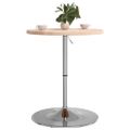 vidaXL Barový stolík Ø60x90,5 cm dubový masív