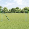 vidaXL Hexagonálny plotový základ 100 x 1,2 m PVC potiahnutá oceľ Sivá