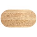 vidaXL Stolová doska 80x40x4 cm dubový masív oválny