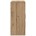 vidaXL Servírovacia skriňa Remeselný dub 60 x 31 x 70 cm