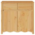vidaXL Servírovacia skriňa so zásuvkou Drammen Dub 79 x 43 x 75.5 cm