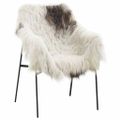 vidaXL Ovčia koža viacfarebná (60-70)x(90-100) cm