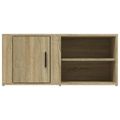 vidaXL TV skrinka dub sonoma 80x31,5x36 cm spracované drevo