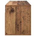 vidaXL Nástenná skriňa pre TV 100 x 34,5 x 40 cm Staré drevo