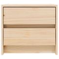 vidaXL Nočný stolík 40x31x35,5 cm masívne borovicové drevo