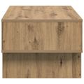 vidaXL Konferenčný stolík Remeselný dub 80 x 46 x 35 cm