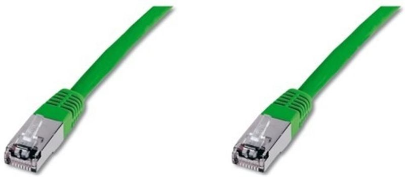 Patchkábel S/FTP, Cat6, 2xRJ45, 3m zelený