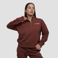 Dámska mikina 1/2 Zip Agile Root - GymBeam, veľkosť XS, veľkosť oblečenia XS