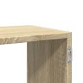 vidaXL Nástenná polica dub sonoma 100x25x50 cm kompozitné drevo