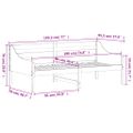vidaXL Denná posteľ s matracom voskovo hnedá 90x190cm masívna borovica