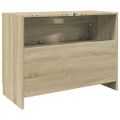 vidaXL Skrinka pod umývadlo dub sonoma 78x37x59 cm kompozitné drevo