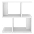 vidaXL Nočné stolíky 2 ks, biele 50x30x51,5 cm, kompozitné drevo