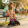 Kolieskové korčule NILS Extreme NA2053A VIBE ružové