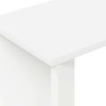 vidaXL Koncový stôl Biela 35 x 25 x 50 cm Kompozitné drevo