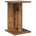 vidaXL Stojan na rastliny 2 ks Staré drevo 25 x 25,5 x 40,5 cm