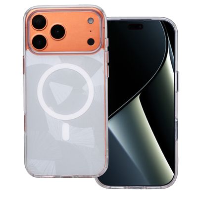 Puzdro Flash Mag pre iPhone 17 Pro 6,3" sivá