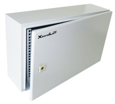 XtendLan Venkovní rozvaděč pro 19", 6U, hloubka 180mm, IP55, šedý Rozvadec, 19", venkovní, 6U, hloubka 180mm, IP55, šedý
