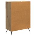 vidaXL Servírovacia skriňa Dub artisan 66 x 34,5 x 90 cm