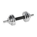 Činky chromované nastavitelné 15kg, REBEL ACTIVE RBA-2326-15