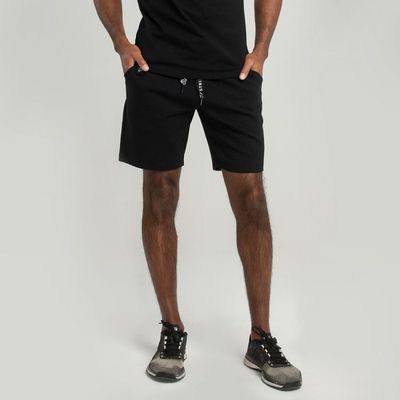 Šortky Essential Black - STRIX, veľkosť XXL, 47% cotton, 48% viscose, 5% elastan