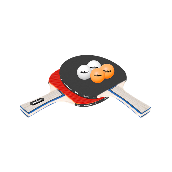 Sada párok a loptičiek na stolový tenis REBEL ACTIVE RBA-4000