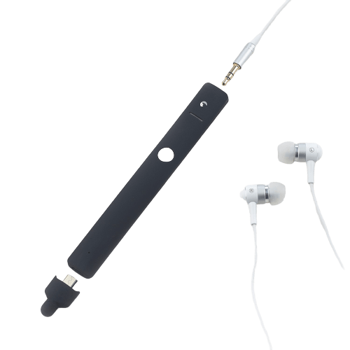 eTiger AACP02BK FineCall Black bezdrôtový stylus 3v1 - čierny