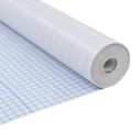 vidaXL Okenná fólia matná dizajn s pruhmi 0,9x20 m PVC