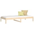 vidaXL Denná posteľ bez matracom 80x200 cm masívna borovica