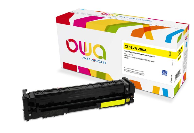 OWA Armor toner kompatibilný s HP CF532A, 900st, žltá/yellow