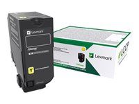 Vysoká výtěžnost - žlutá - originální - kazeta s barvivem LCCP, LRP - pro Lexmark CX725de, CX725dhe, CX725dthe