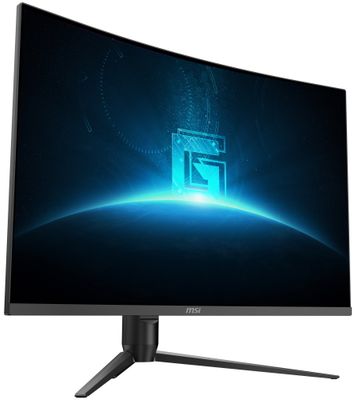 MSI Gaming G32CQ5P/ 31,5"/ 2560x1440/ VA/ 1ms/ 170Hz/ 250cd/m2/ 3000:1/ HDMI/ DP/ VESA/ černý Monitor, 31,5" VA, WQHD 2560×1440, 170Hz, 1ms, 1500R, HDR Ready, Adaptive-Sync, nastavitelný stojan, DisplayPort, 2×HDMI