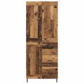 vidaXL Highboard 2 ks Staré drevo 69,5 x 34 x 180 cm Kompozitné drevo
