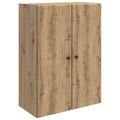 vidaXL Nástenná skrinka 66 x 34,5 x 90 cm Kompozitné drevo Dub artisan