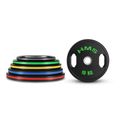 Sada pogumovaných olympijských kotúčov HMS TOG10 2 x 10 kg
