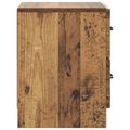 vidaXL Nočný stolík Staré drevo 43 x 34,5 x 44,5 cm Kompozitné drevo