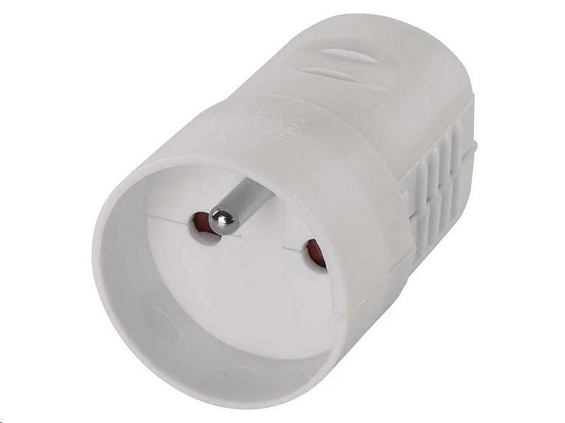 Zásuvka EMOS P0042 pro prodlužovací kabel bílá