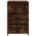 vidaXL Nočný stolík údený dub 40x35x62,5 cm spracované drevo