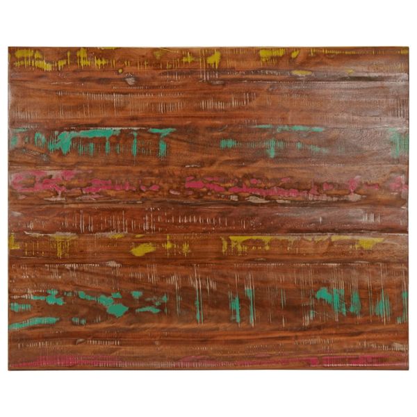 vidaXL Stolová doska 110x80x2,5 cm obdĺžnik masívne recyklované drevo